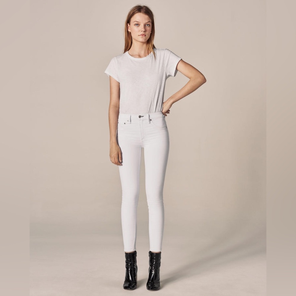 RAG & BONE BLANC SKINNY JEANS